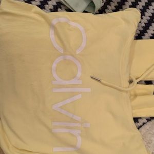 calvin klein hooded sweatshirt